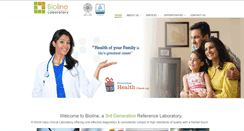 Desktop Screenshot of biolinelab.com